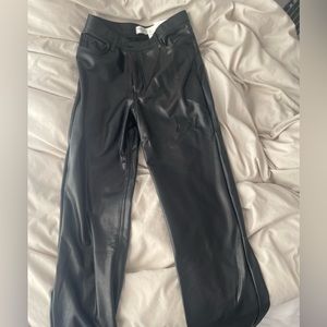 Abercrombie & Fitch Vegan Leather pants
